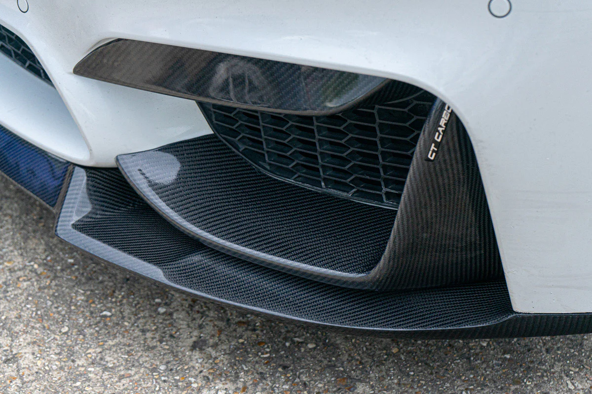 BMW M3/M4 (F80 F82 F83) CARBON CANARDS / SPLITTERS - MP STYLE - Image 6