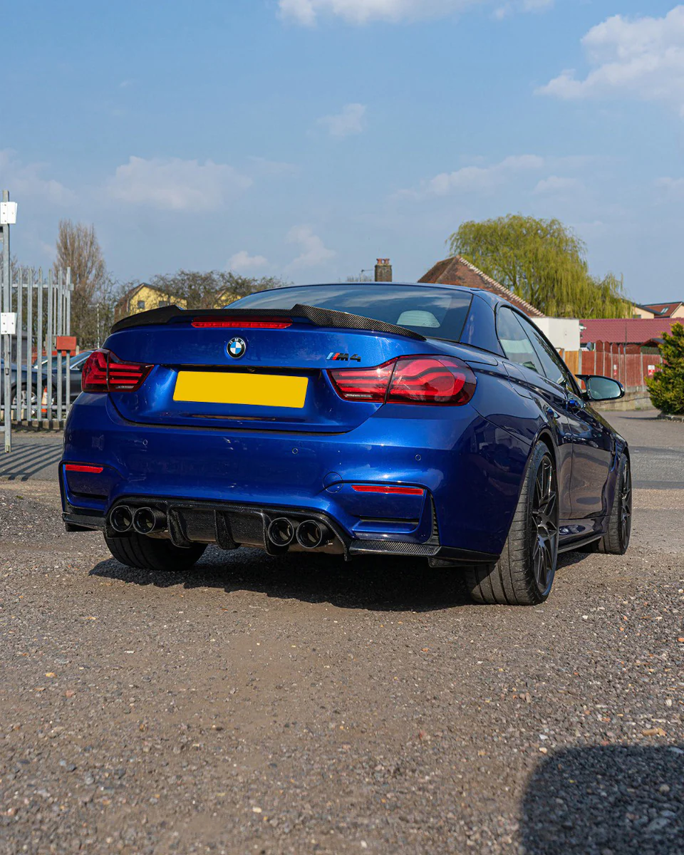 BMW M3/M4 (F80 F82 F83) CARBON FIBRE DIFFUSER - V-STYLE - Image 14