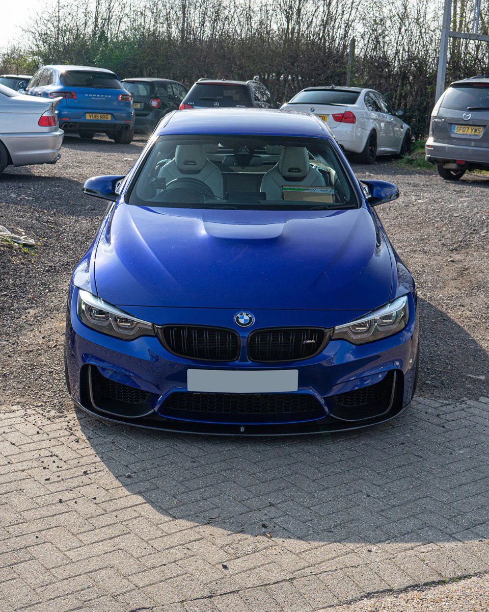 BMW M3/M4 (F80 F82 F83) CARBON FIBRE SPLITTER (3 PIECE) - MP STYLE - Image 15