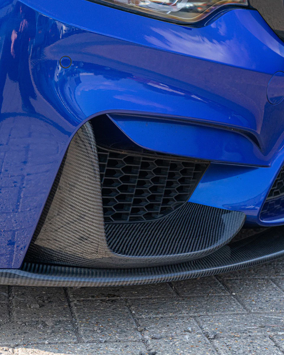 BMW M3/M4 (F80 F82 F83) CARBON FIBRE SPLITTER (3 PIECE) - MP STYLE - Image 16