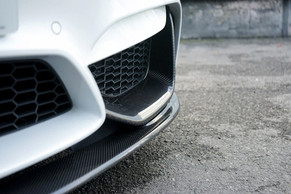BMW M3/M4 (F80 F82 F83) CARBON FIBRE SPLITTER (3 PIECE) - MP STYLE - Image 3