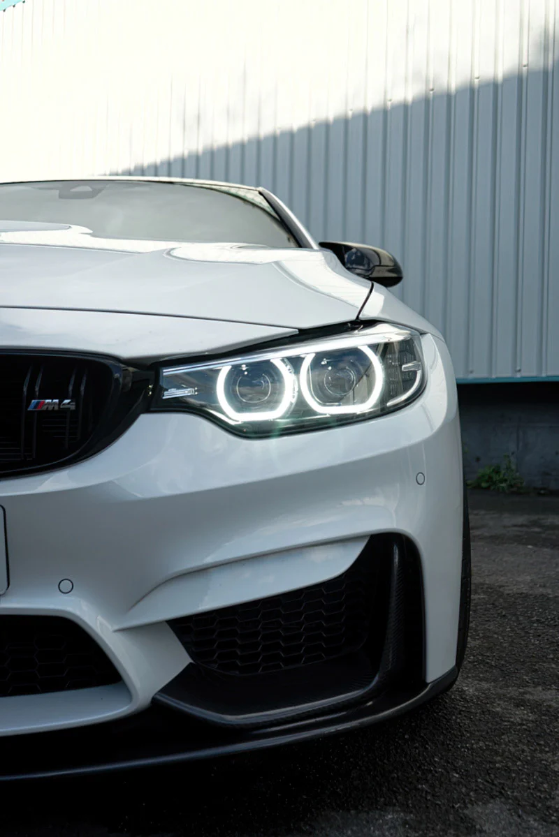 BMW M3/M4 (F80 F82 F83) CARBON FIBRE SPLITTER (3 PIECE) - MP STYLE - Image 5