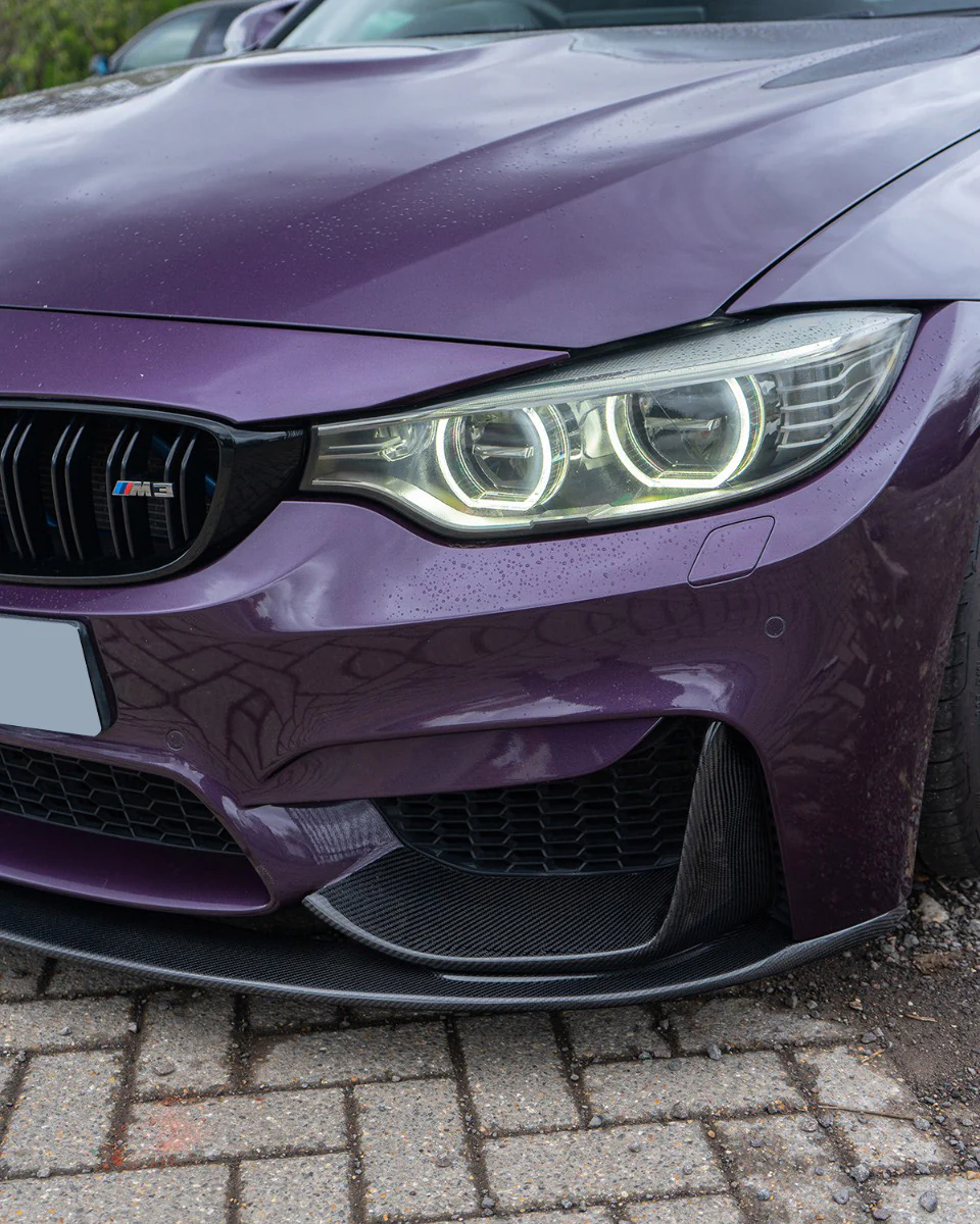 BMW M3/M4 (F80 F82 F83) CARBON FIBRE SPLITTER (3 PIECE) - MP STYLE - Image 9