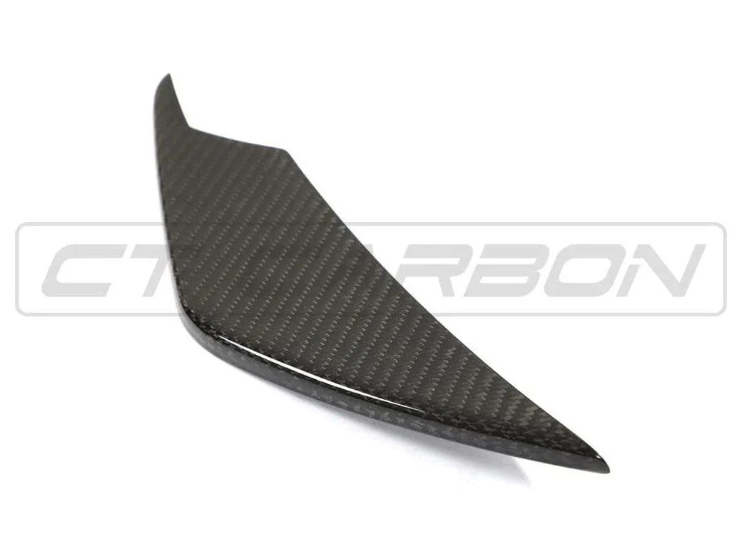 BMW M3/M4 G80/G81/G82/G83 AGGRESSIVE CARBON FIBRE FRONT BUMPER CANARDS - Image 2