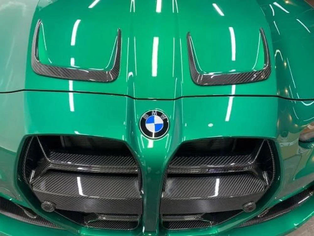 BMW M3/M4 G80/G81/G82/G83 CARBON FIBRE BONNET HOOD TRIMS - Image 3
