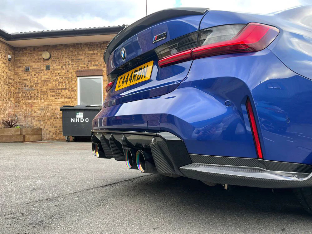 BMW M3/M4 G80/G81/G82/G83 CARBON FIBRE DIFFUSER - OEM STYLE - Image 2