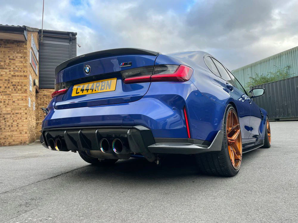 BMW M3/M4 G80/G81/G82/G83 CARBON FIBRE DIFFUSER - OEM STYLE - Image 3
