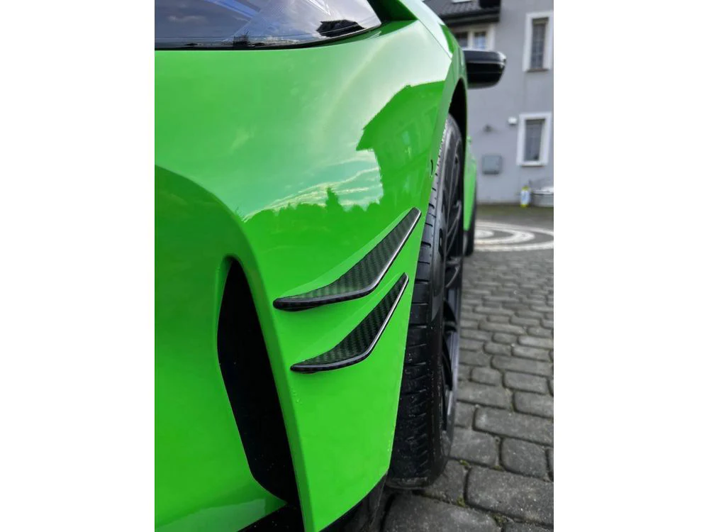 BMW M3/M4 G80/G81/G82/G83 CARBON FIBRE FRONT BUMPER CANARDS - Image 2