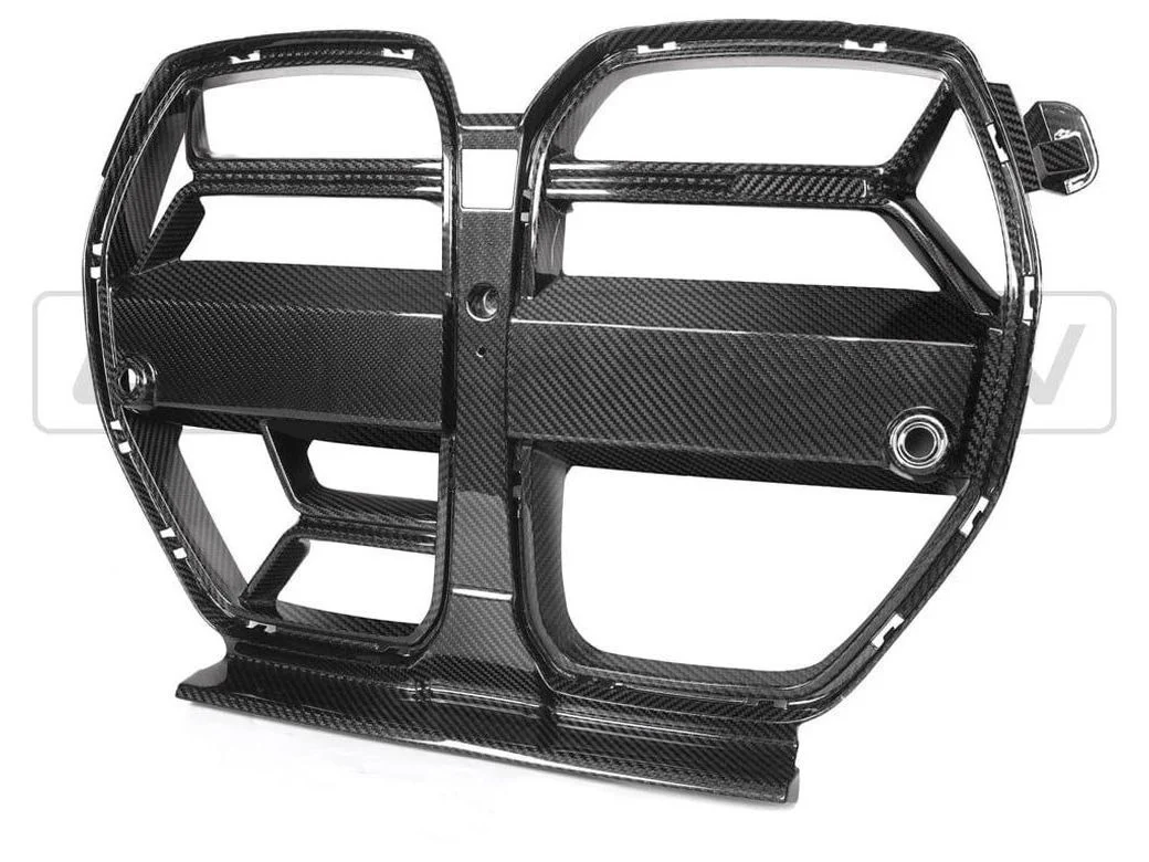 BMW M3/M4 G80/G81/G82/G83 CARBON FIBRE GRILLE - WITH ACC - Image 4