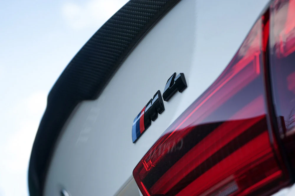 BMW M4 F82 CARBON FIBRE SPOILER - V STYLE - Image 5