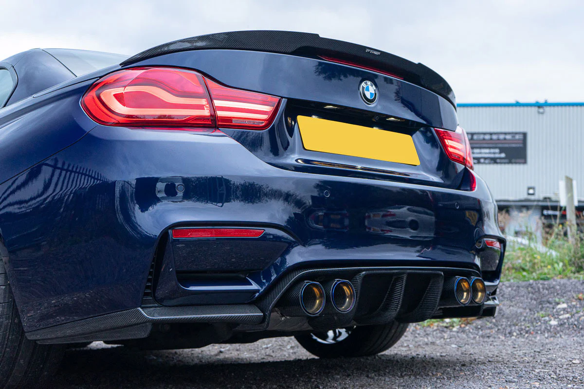 BMW M4 F83 & F33 4 SERIES CARBON FIBRE SPOILER - V STYLE - Image 3