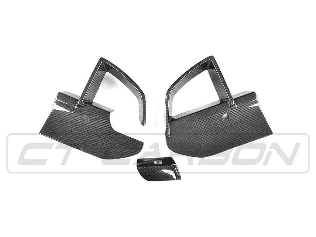 BMW X3 G01 CARBON FIBRE FRONT BUMPER VENT TRIMS - Image 3