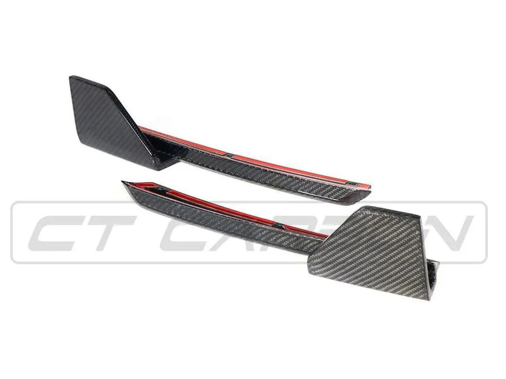 BMW X3 G01 CARBON FIBRE REAR BUMPER CORNERS - Image 3