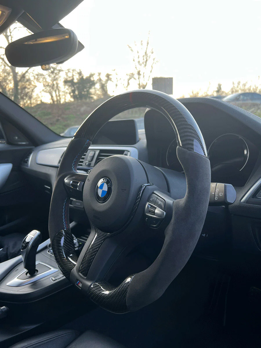 Carbon Fibre Steering Wheel w/ Alcantara - Image 3