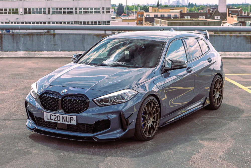 CT Carbon Full Length 3 Piece Carbon Fibre Front Splitter - Image 3