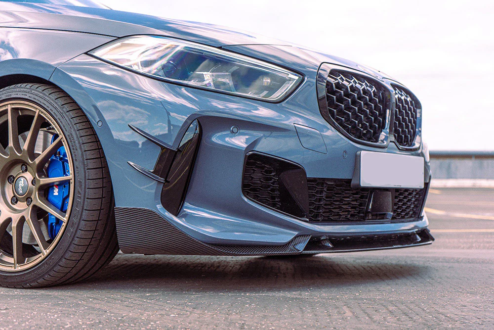 CT Carbon Full Length 3 Piece Carbon Fibre Front Splitter - Image 5