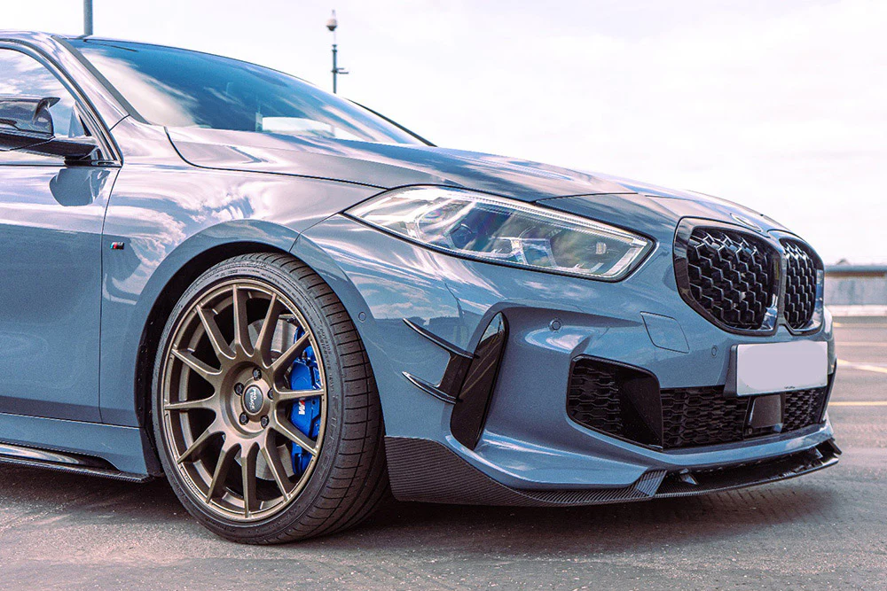 CT Carbon Full Length 3 Piece Carbon Fibre Front Splitter - Image 6
