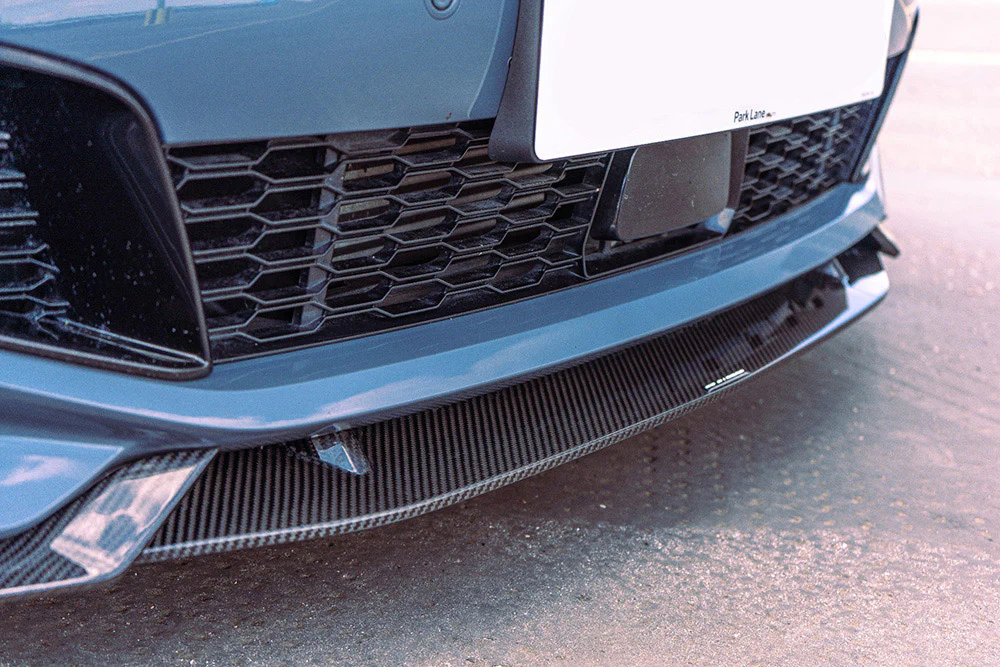 CT Carbon Full Length 3 Piece Carbon Fibre Front Splitter - Image 9