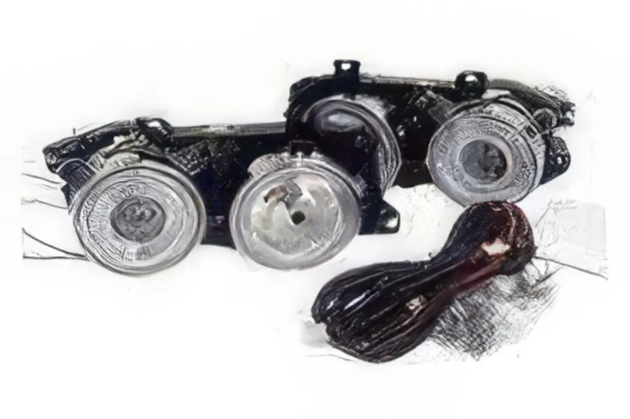 E30 Chrome Angel Eye Headlights - Image 2