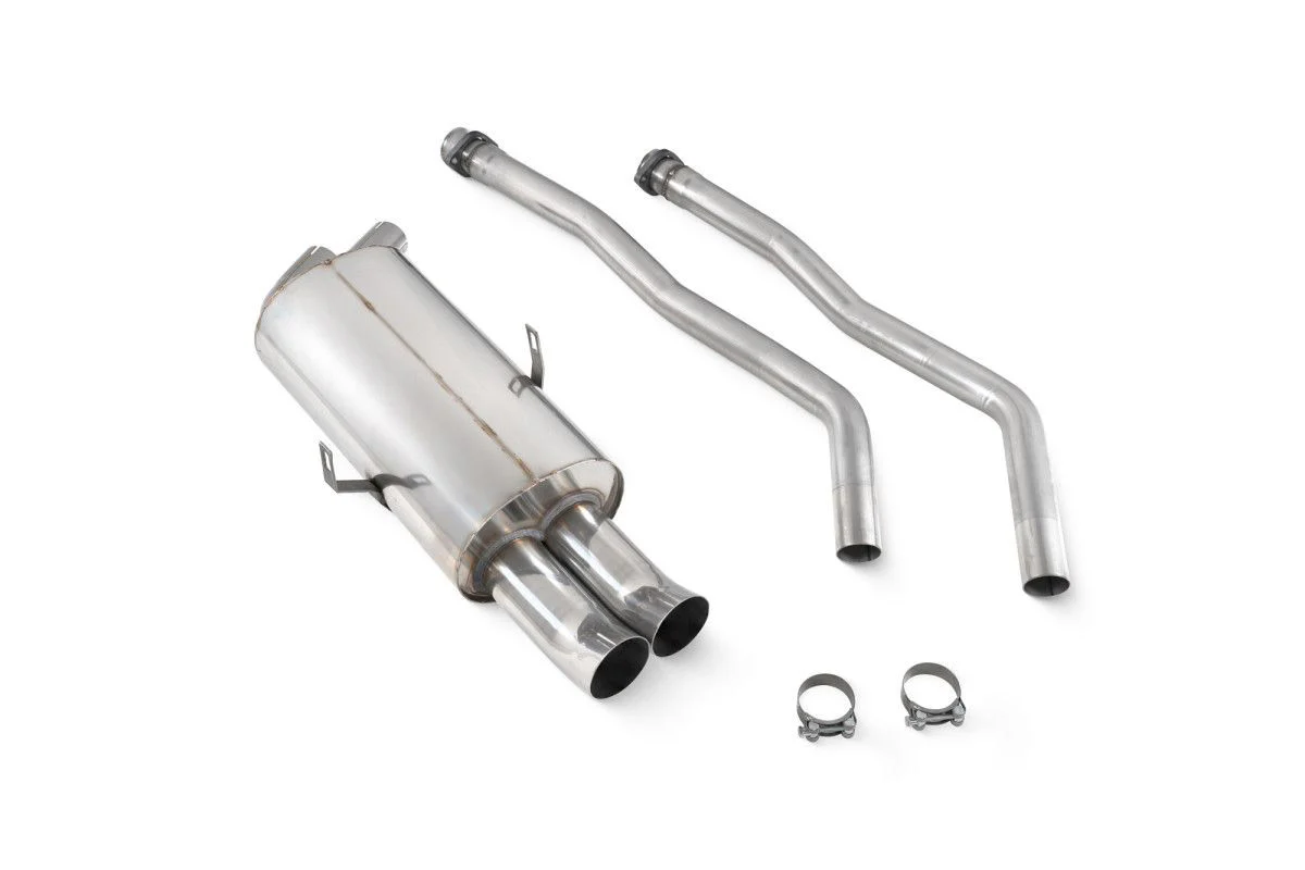 E36 325i / 328i 1991 - 1998 CATBACK EXHAUST SYSTEM - DTM TAIL PIPES - Image 2