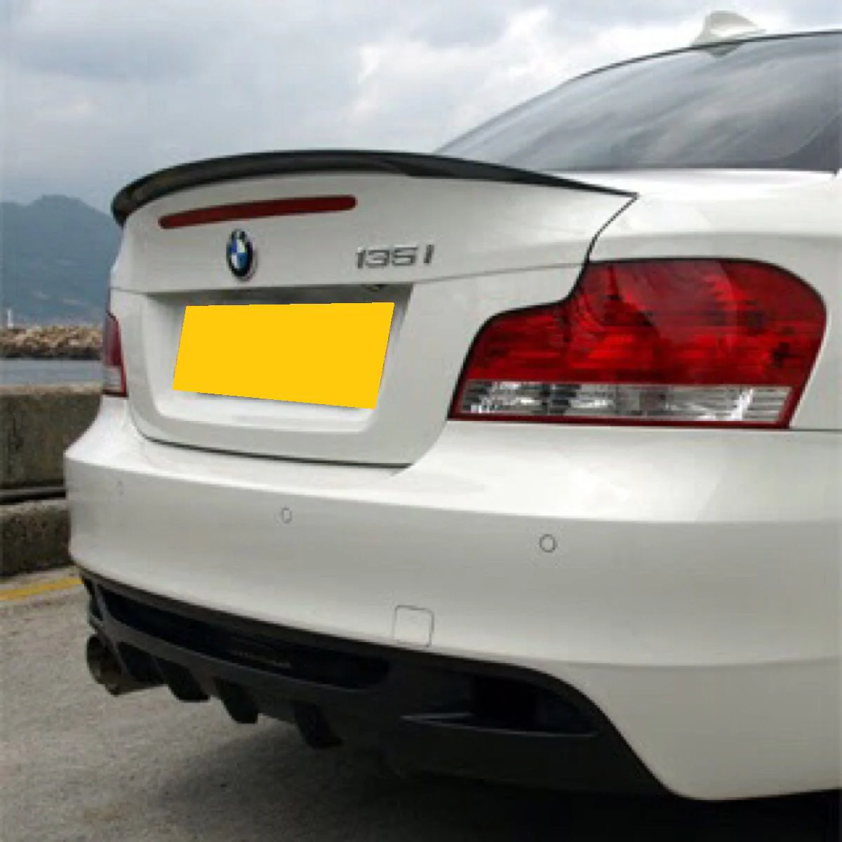 E82 MStyle Performance Carbon Boot Spoiler - Image 3