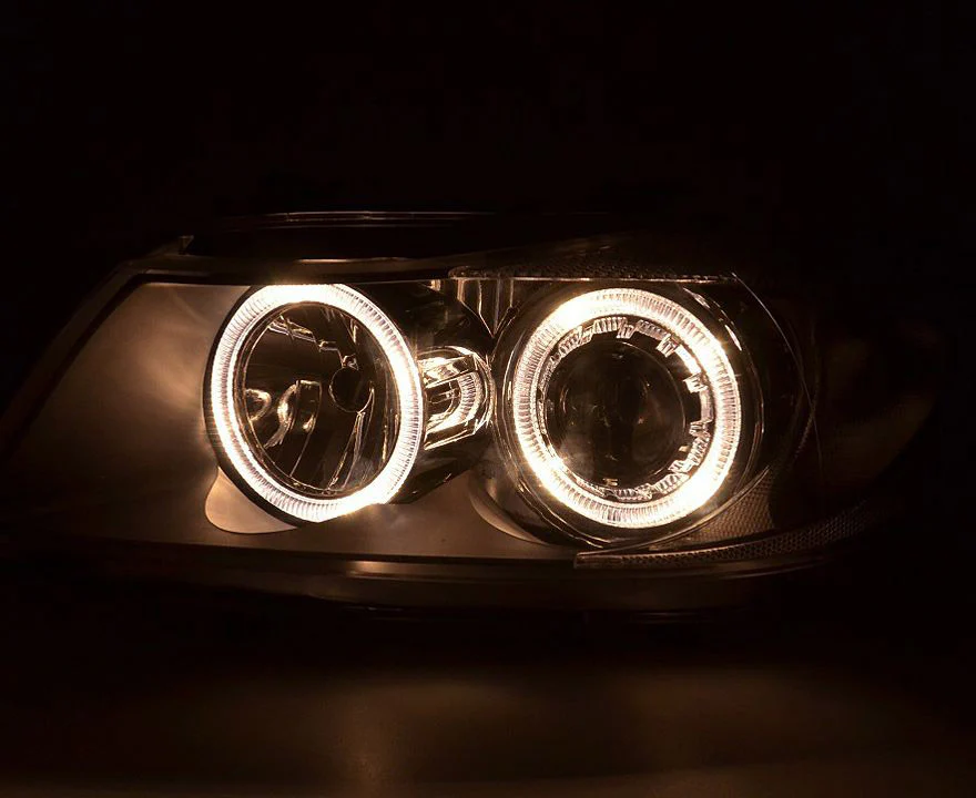 E90 Halogen Angel Eye Headlamps - Image 3