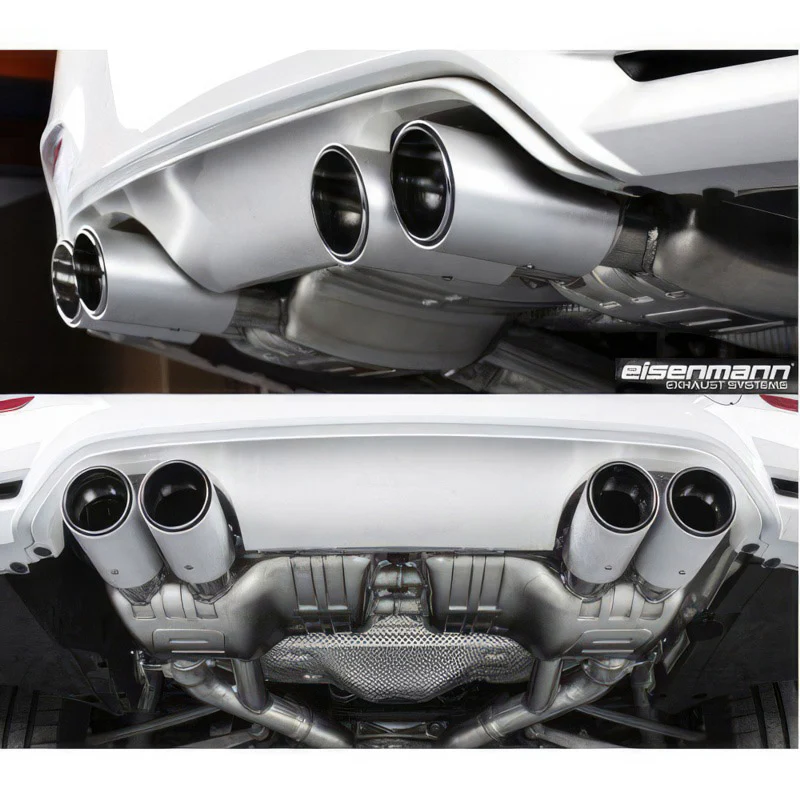 Eisenmann Exhaust Rear Section Valved for F87 M2 Competition BMW 2 Series - Image 5