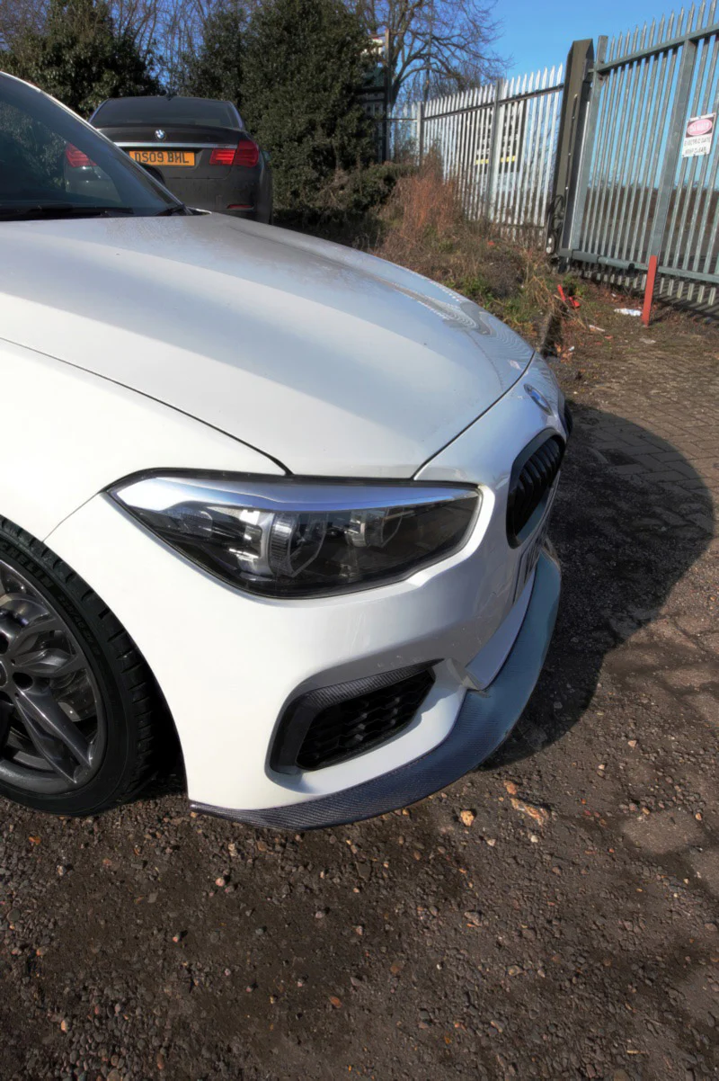 F20 F21 M style carbon front splitter - Image 2
