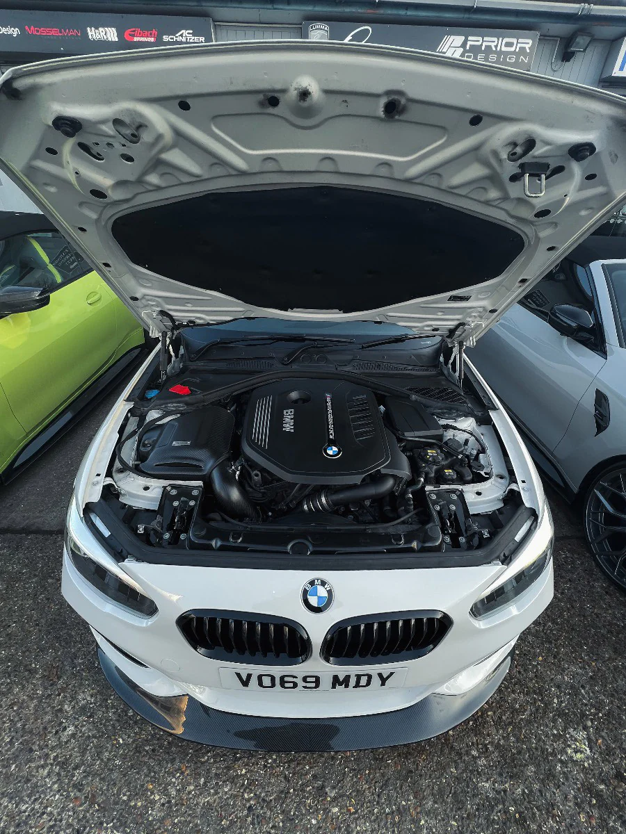 F20 F21 M style carbon front splitter - Image 5