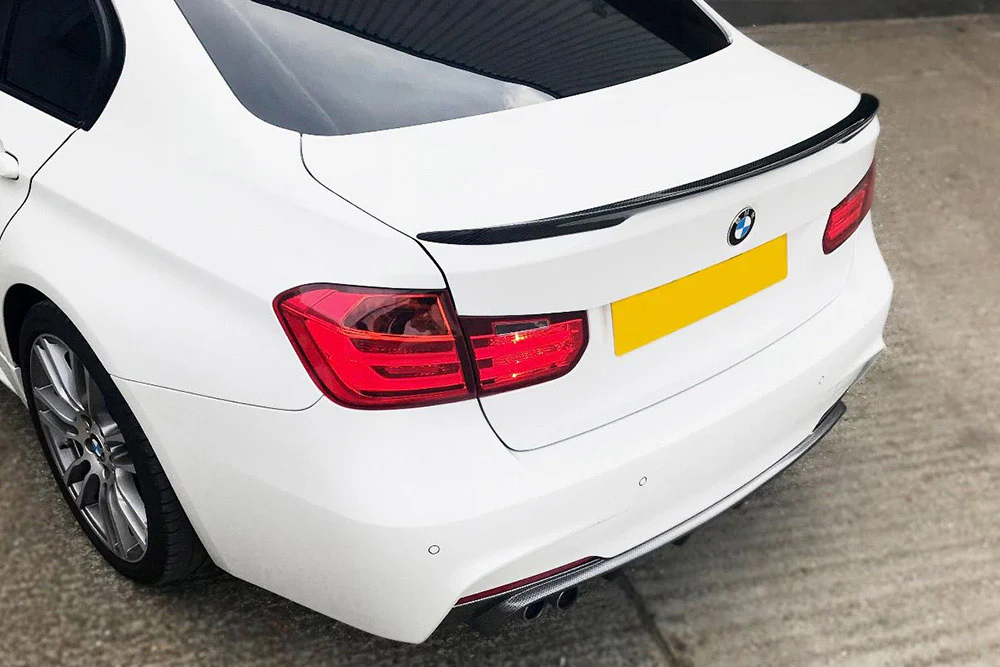 F30 performance style spoiler, in carbon - Image 2