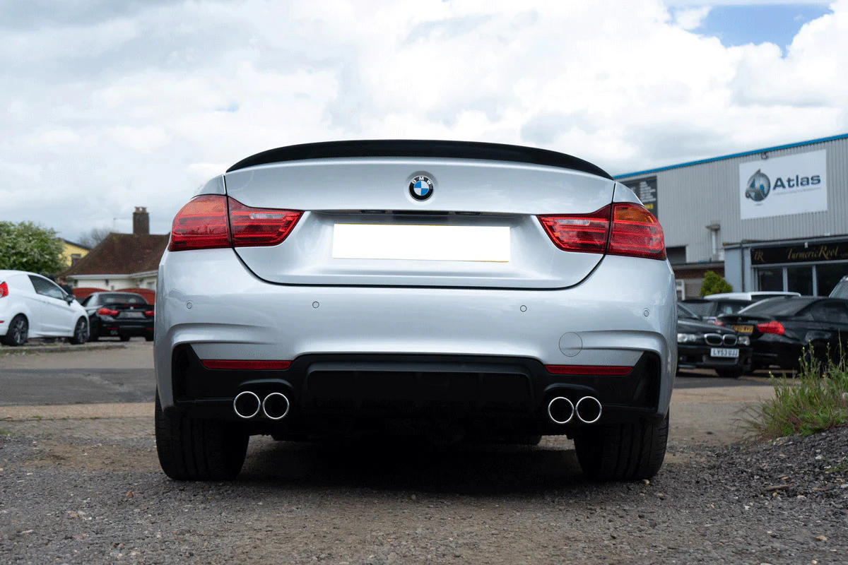 F32, F33 and F36 MStyle performance rear diffuser with quad exhaust - Image 3