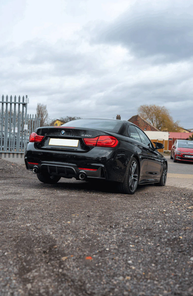 F32 F33 M Style performance dual carbon rear diffuser - Image 3