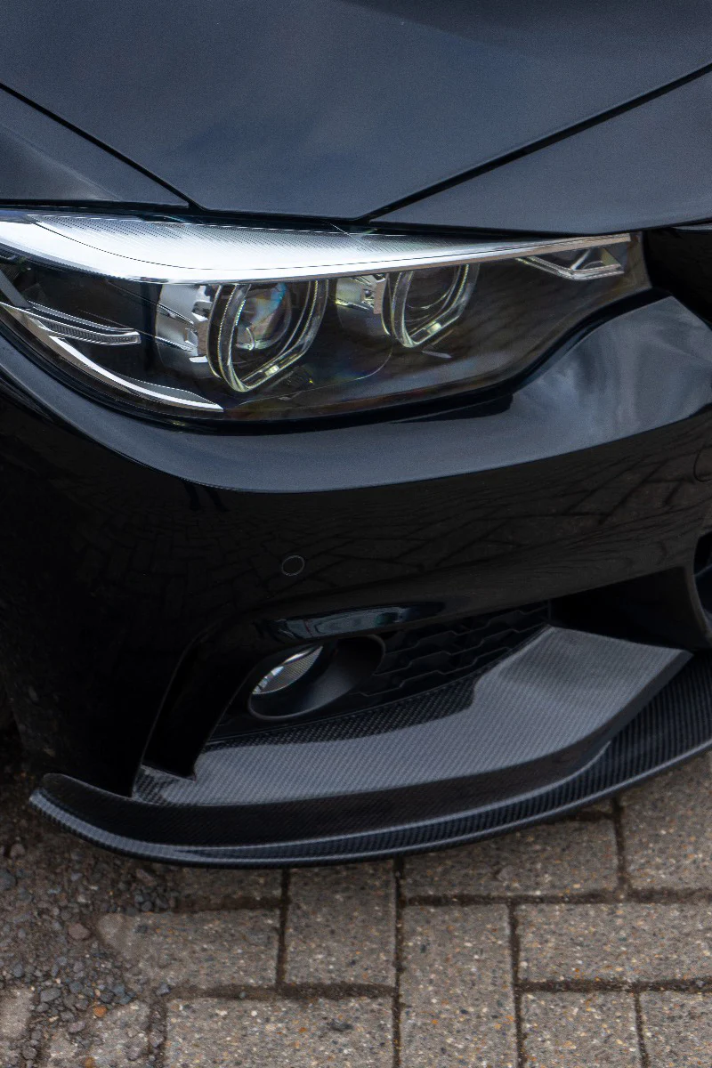 F32/33 and F36 MStyle Performance Carbon Fibre Front Splitter - Image 4