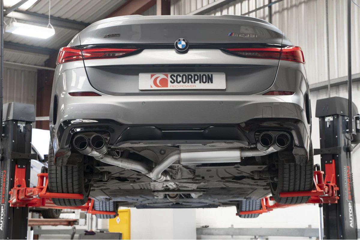 F44 M235I X-DRIVE GPF BACK EXHAUST SYSTEM WITH ELECTRONIC VALVE - ASCARI TAIL PIPES - Image 3