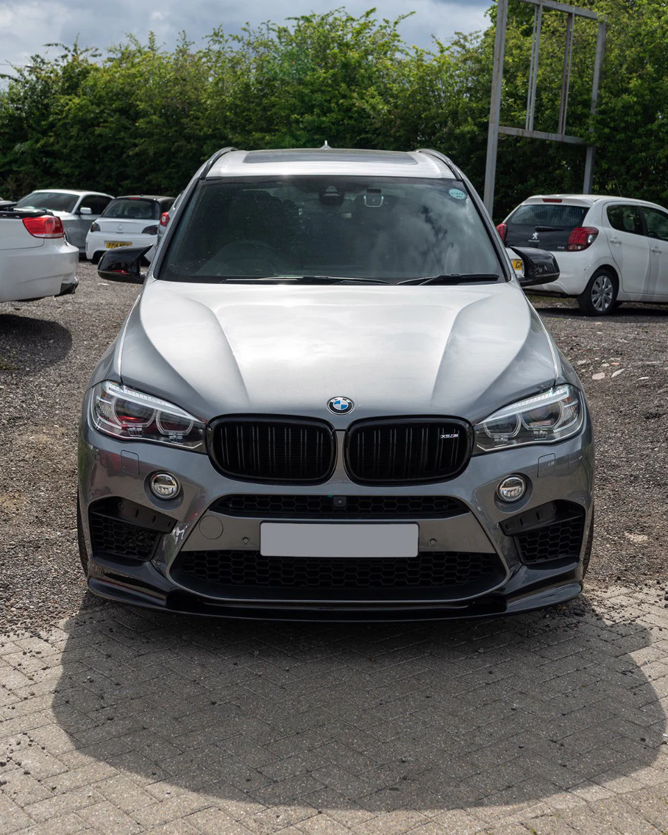 F85 X5M and F86 X6M MStyle Racing full front carbon fibre front splitter - Image 3