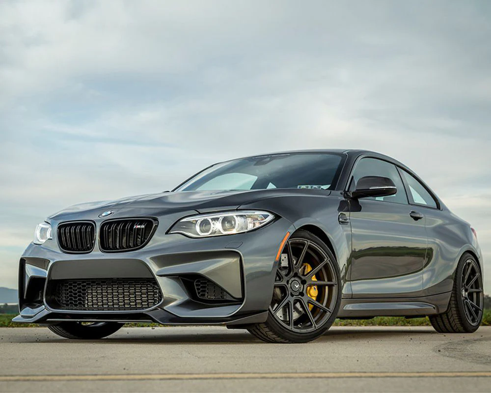 F87 M2 MStyle V-Type Carbon Fibre Front Splitter - Image 3