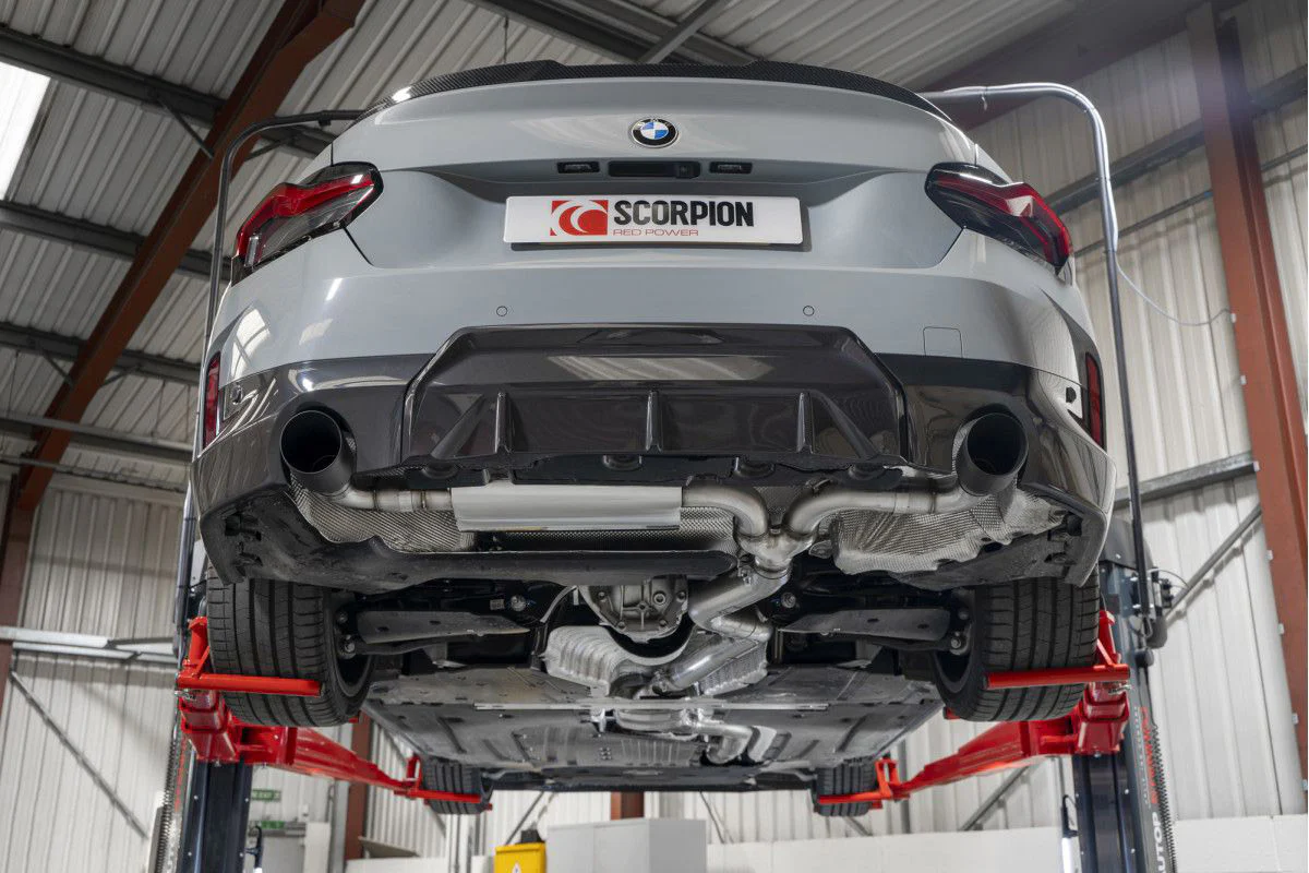 G42 220I GPF BACK EXHAUST STSTEM - DAYTONA CERAMIC TAIL PIPES - Image 3