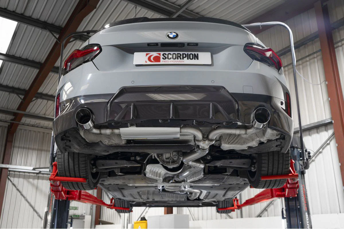G42 220I GPF BACK EXHAUST STSTEM - DAYTONA TAIL PIPES - Image 3