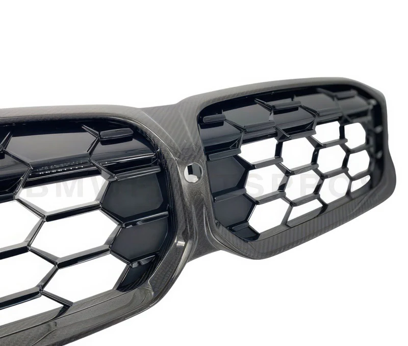 Genuine BMW G20 & G21 LCI Carbon Fibre Front Kidney Grille - Image 2