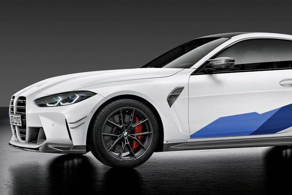 Genuine BMW G80 & G81 M3 M Performance Carbon Fibre Front Splitter - Image 2