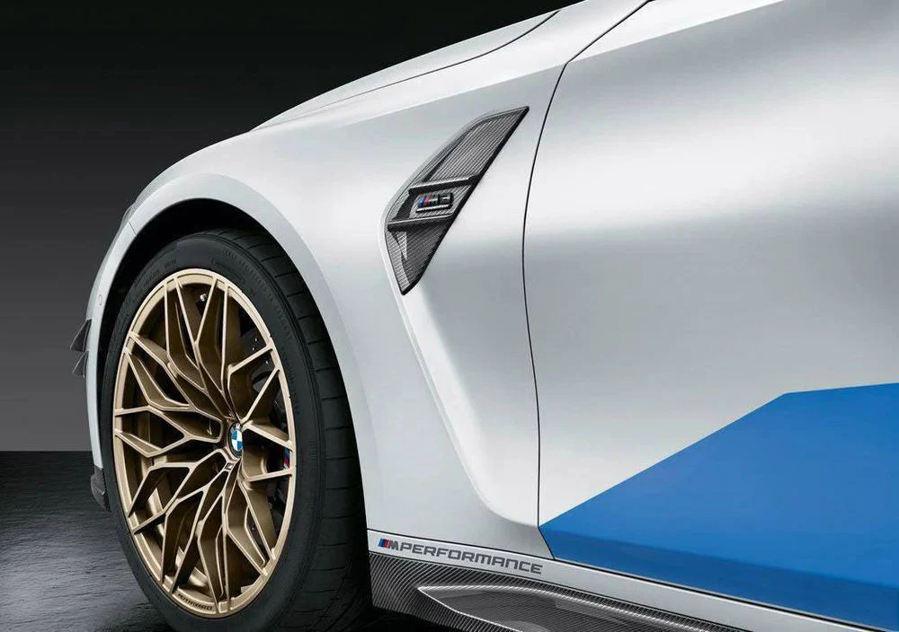 Genuine BMW G80 & G81 M3 M Performance Carbon Fibre Side Grilles - Image 2