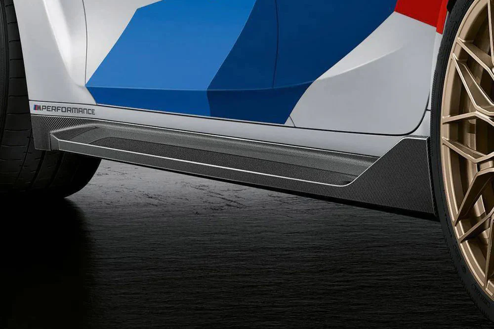 Genuine BMW G80 & G81 M3 M Performance Carbon Fibre Side Skirts - Image 3