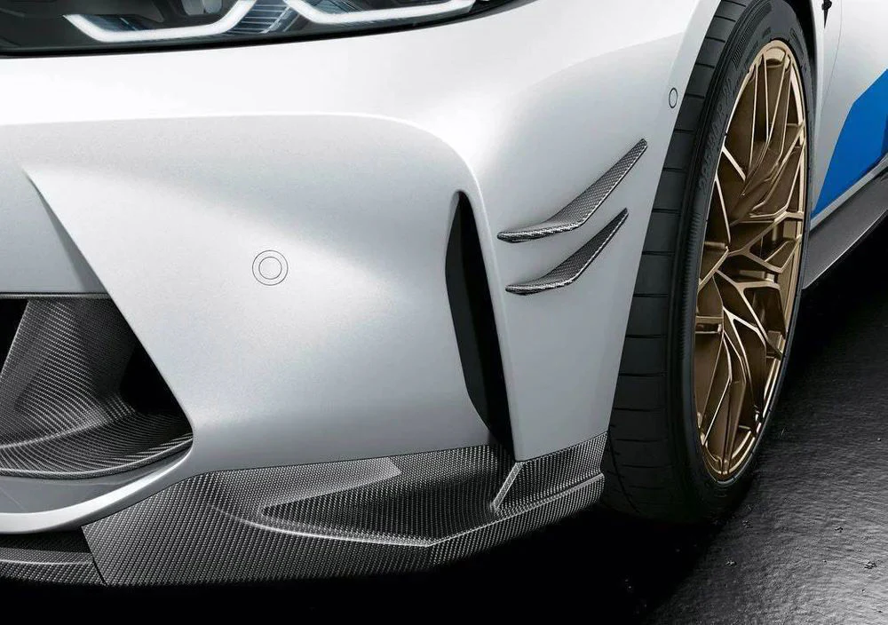 Genuine BMW G82 & G83 M4 M Performance Carbon Fibre  Front Flicks - Image 2
