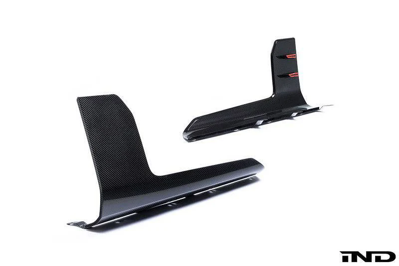 Genuine BMW G87 M2 M Performance Carbon Fibre Side Skirt Winglets - Image 2