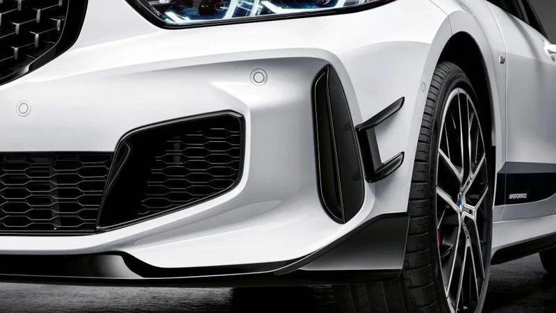 Genuine BMW M Performance F40 Gloss Black Front Splitter - Image 2
