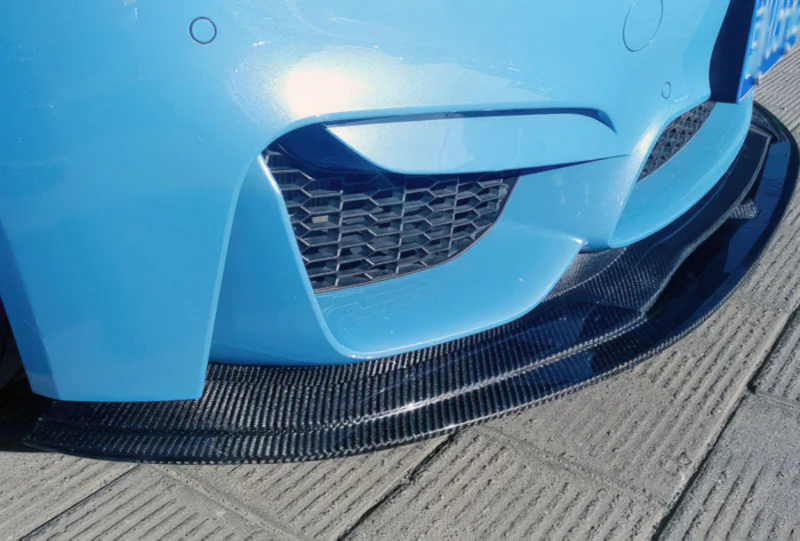 MStyle 2 Piece Carbon Front Splitter for F80 M3 F82 F83 M4 - Image 2