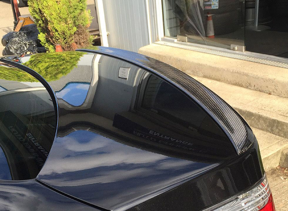MStyle Boot Lip Spoiler, Carbon Fibre E60 E61 - Image 2