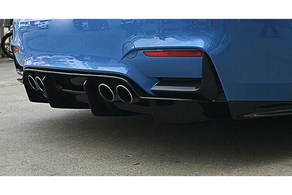 MStyle Carbon Fibre Rear Bumper Inserts F8X M3 M4 - Image 2