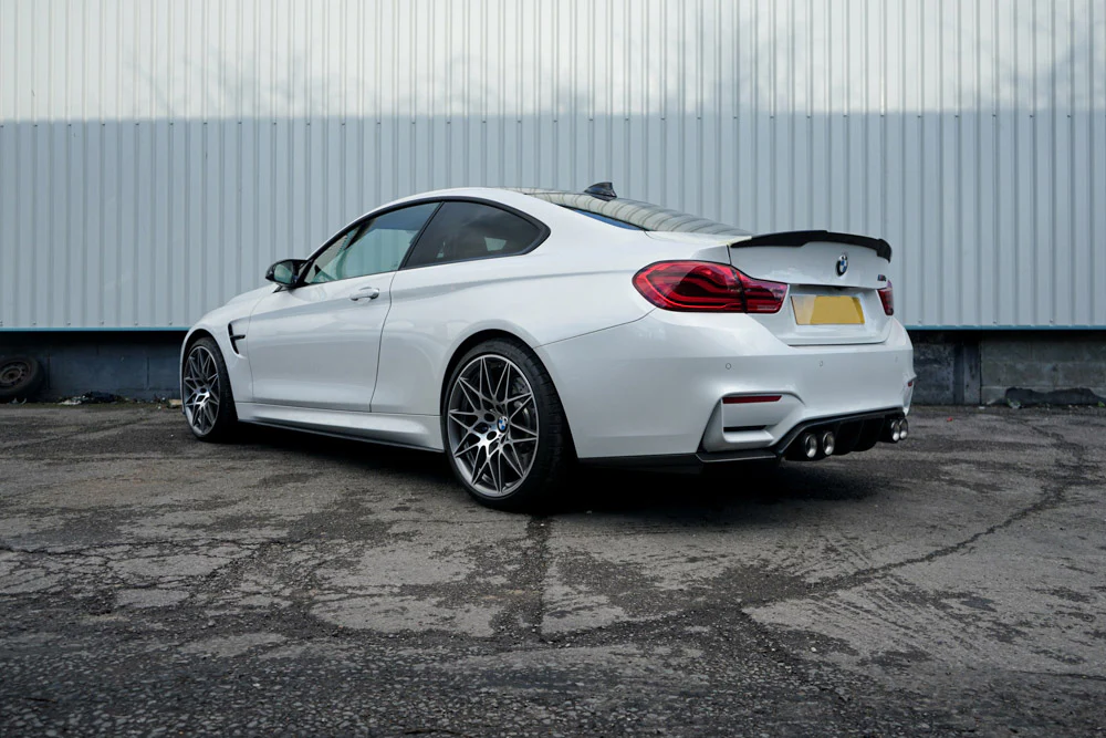 MStyle Carbon performance boot spoiler for F82 M4 models - Image 2