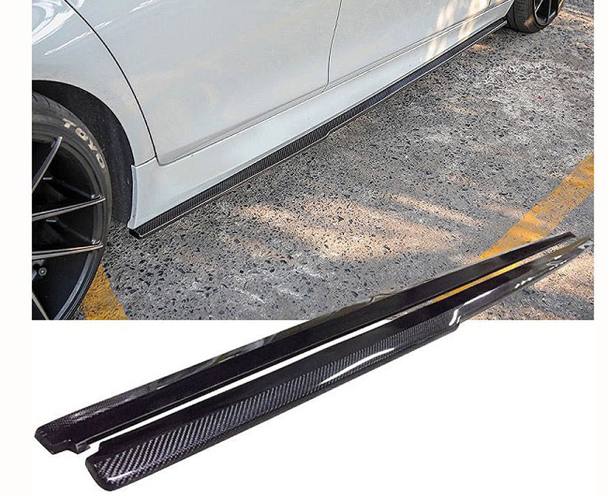 MStyle carbon side skirt extensions for all F10/11 M-Sport models and F10 M5 models type 1 - Image 2